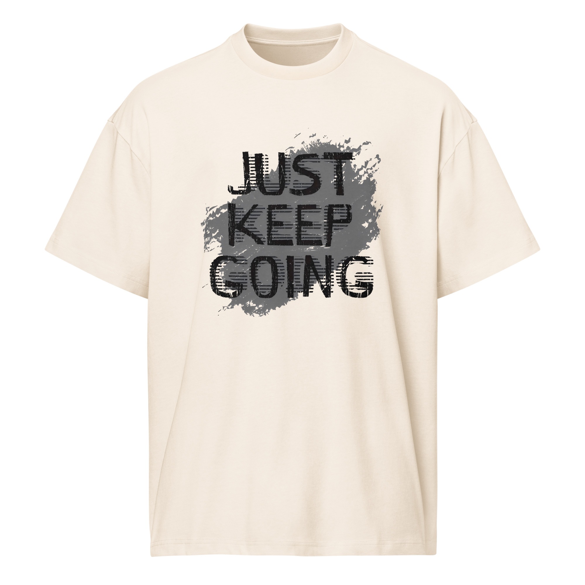 Just keep going box tee