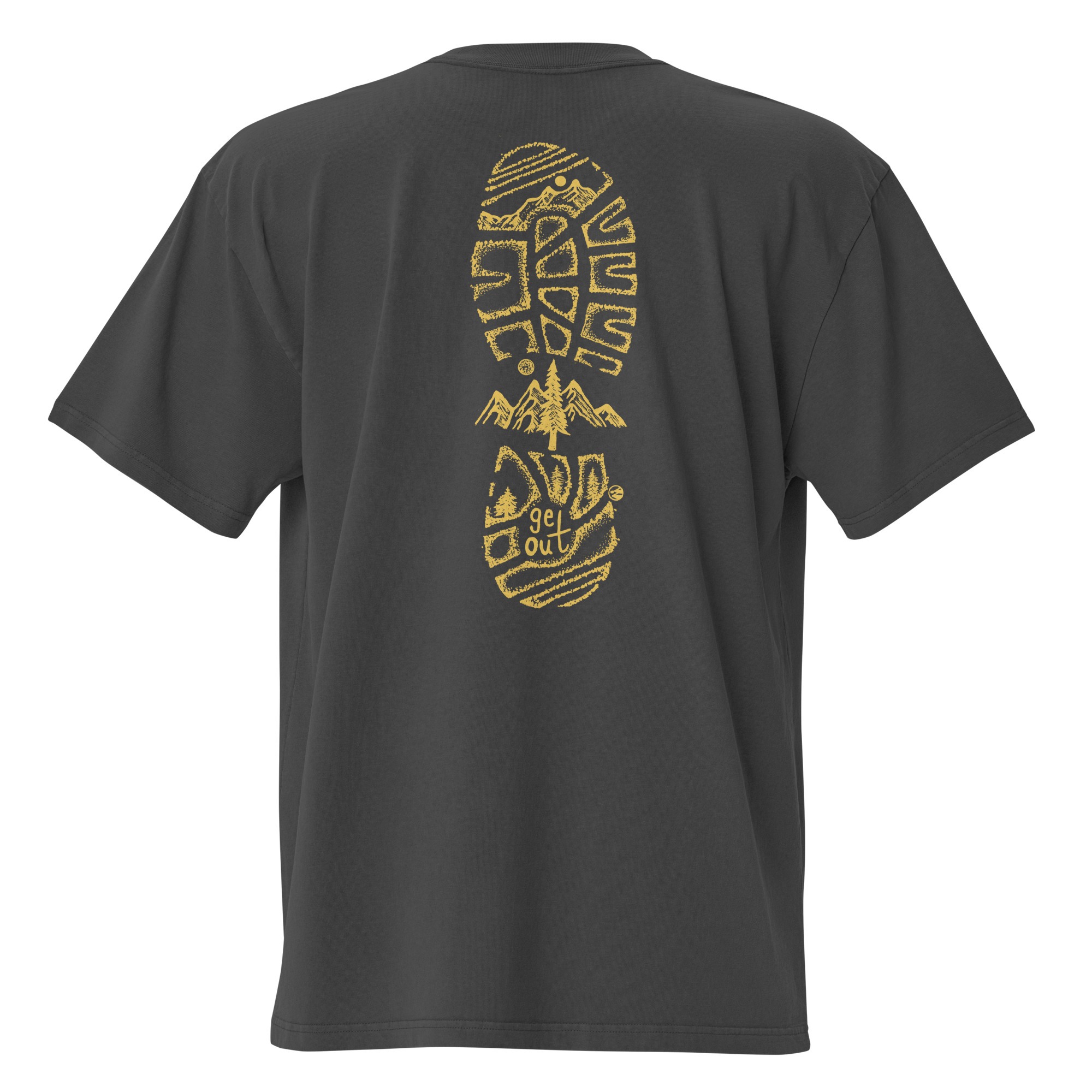 Get out faded t-shirt