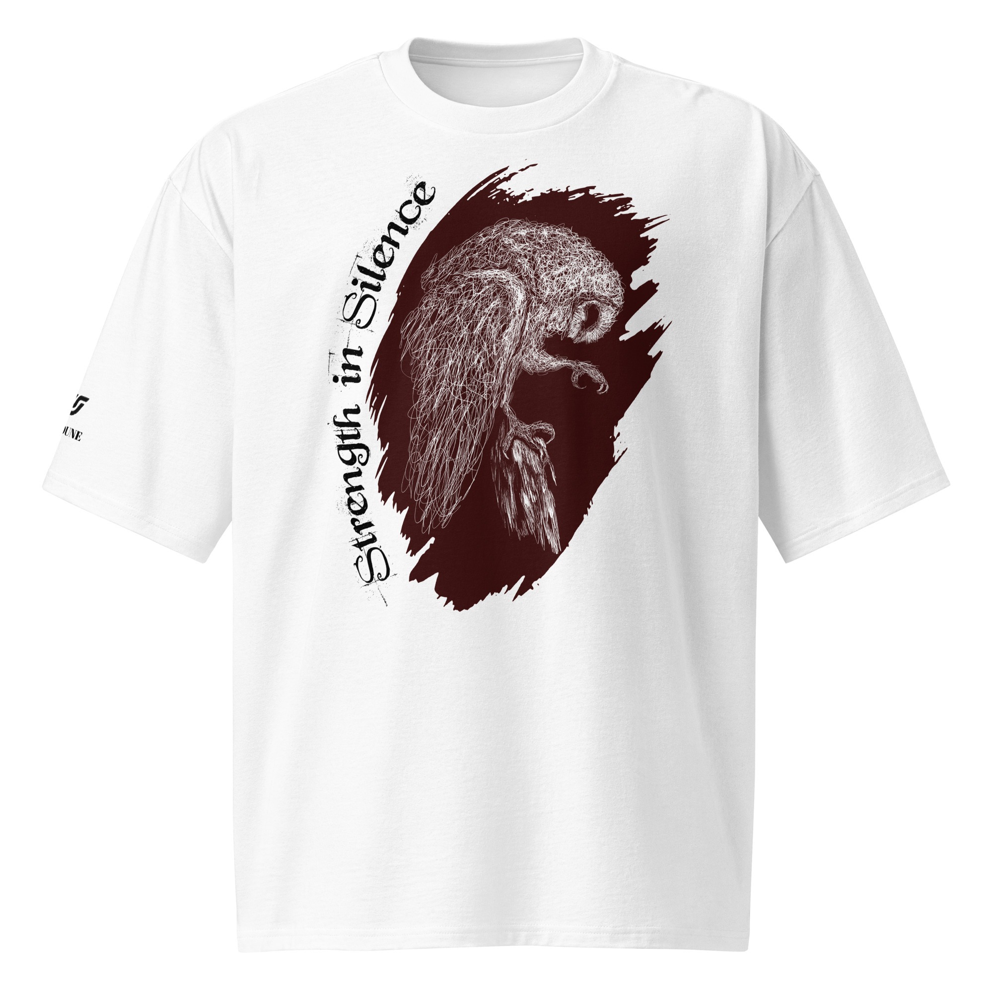 Strength in silence Oversized t-shirt