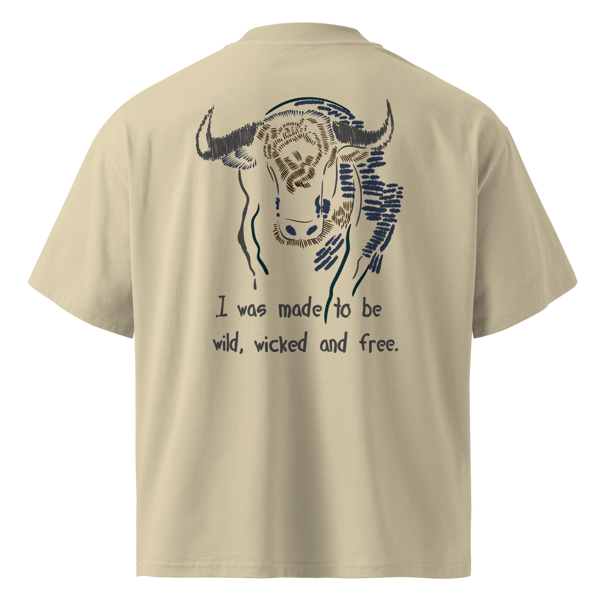 Toro oversized high neck t-shirt