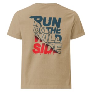 Run on the wild side oversized t-shirt