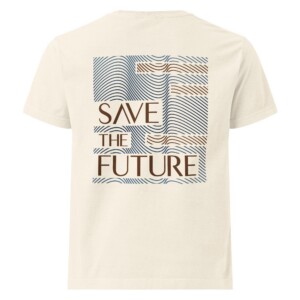 Save the future oversized t-shirt