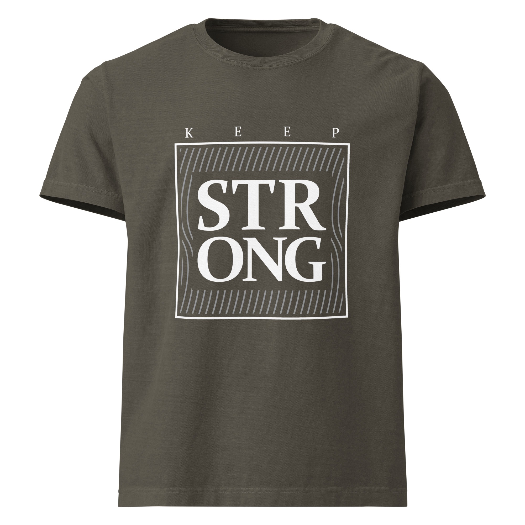 Keep strong oversized t-shirt