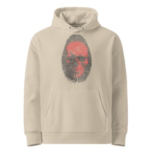 Skull Fingerprint Hoodie