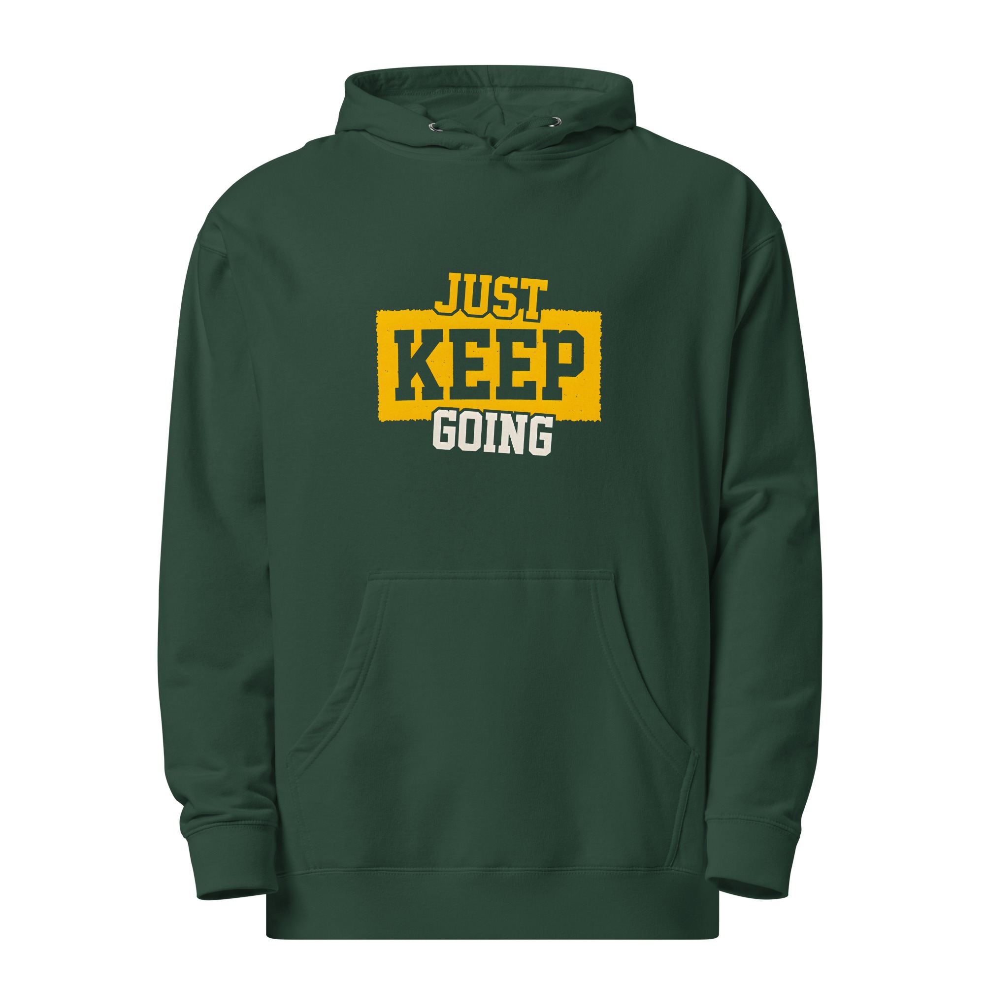 Just Keep Going Midweight Hoodie