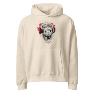 Funny monkey Oversized Hoodie