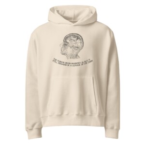 Human Brain Oversized Hoodie