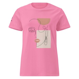 Woman Face Art T-shirt