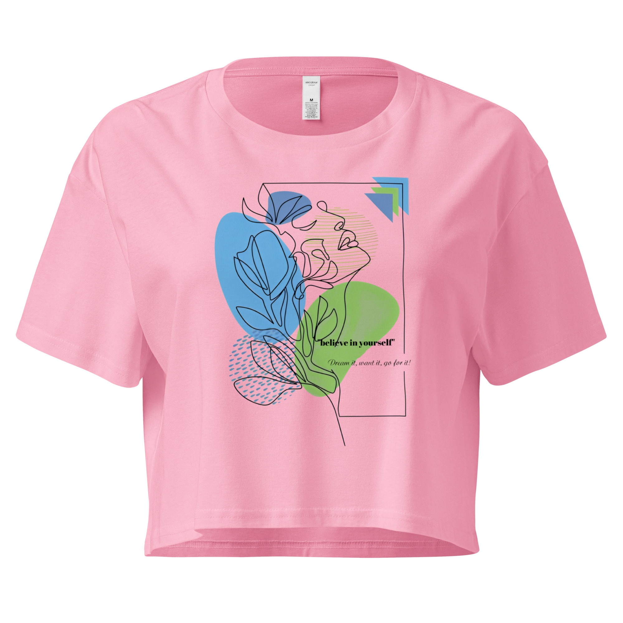 Believe in Yourself Crop Top