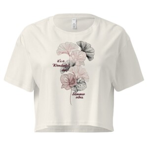 Wonderful Day Crop Top