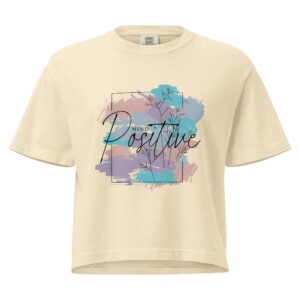 Positive Mind Crop Top