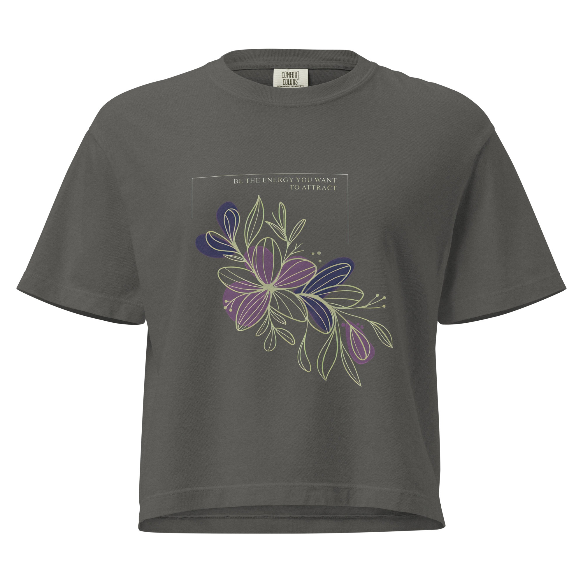 Be the energy Crop Top