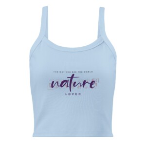 Nature lover tank top