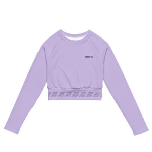 Fog long-sleeve crop top